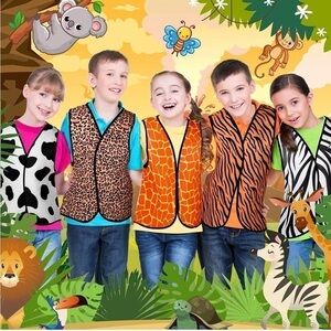 Jungle Animal Zoo Animal Costume Pretend Play Wildlife Jungle Safari Birthday